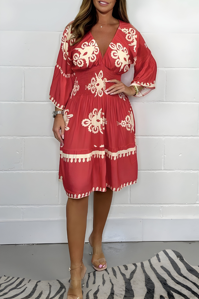 Noema |Flattering Knee Length Dress