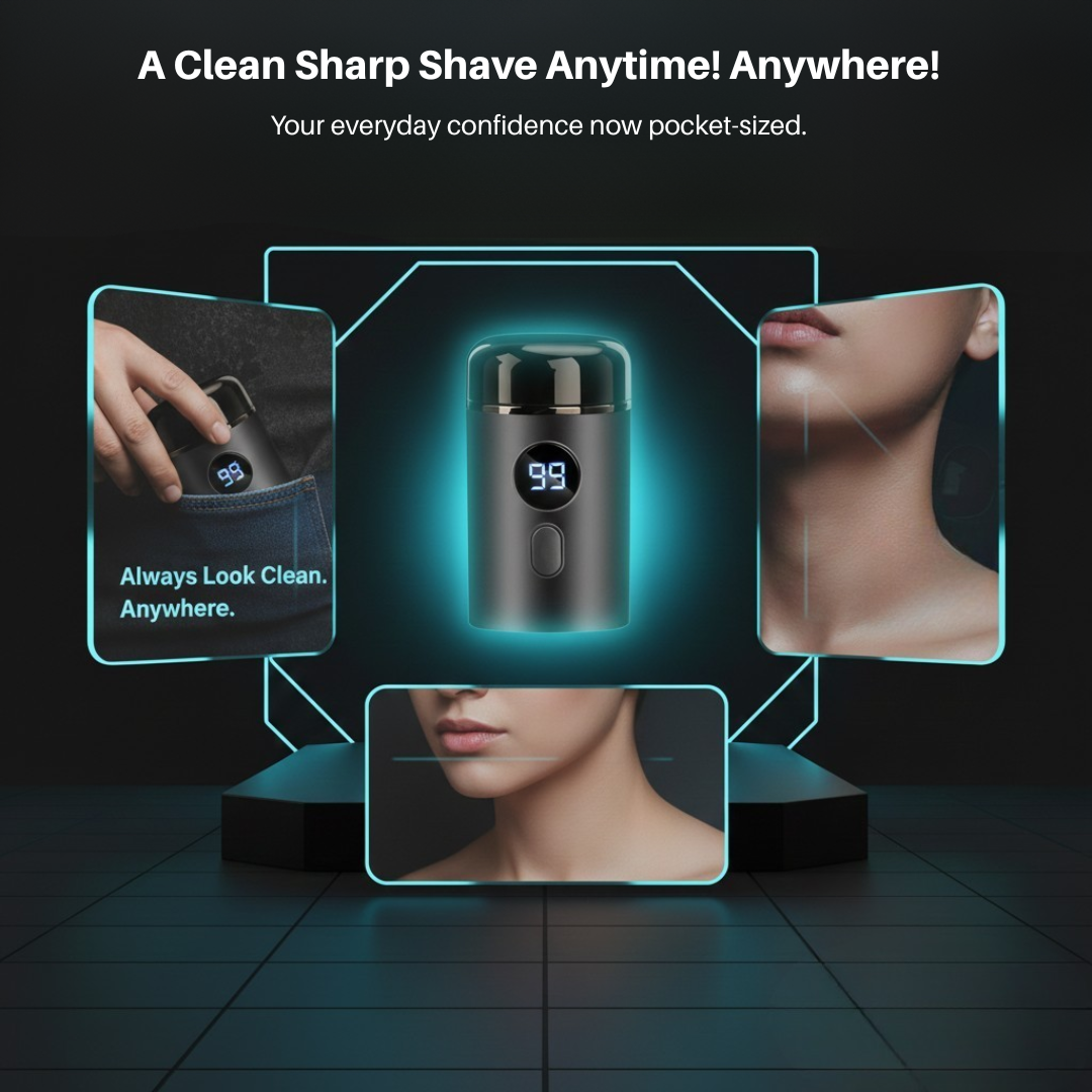 BladePod Mini Razor – Look Sharp On the Go