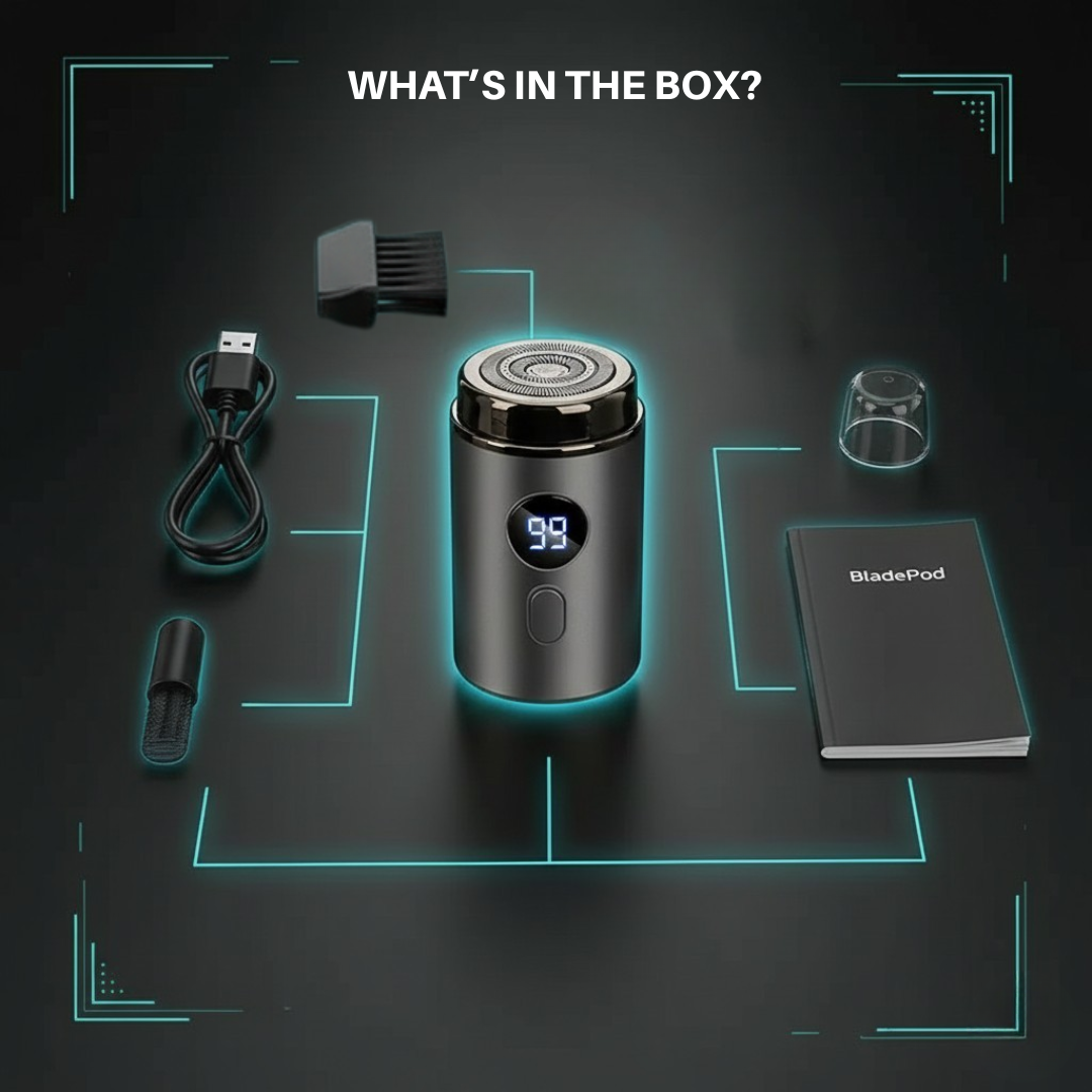 BladePod Mini Razor – Look Sharp On the Go