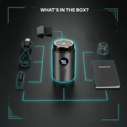BladePod Mini Razor – Look Sharp On the Go